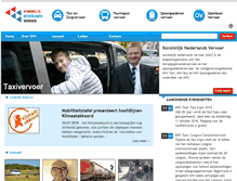 Tablet Screenshot of knv.nl
